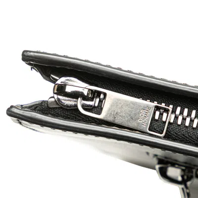 Pre-owned Dior Christian  Black Leather Clutch Bag ()