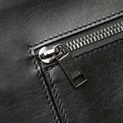 Pre-owned Dior Christian  Black Leather Clutch Bag ()