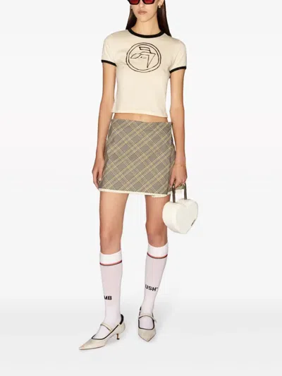 Ambush Hand Drawn Emblem Baby Tee In Multi