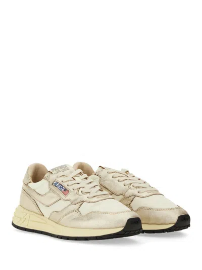 Autry Rick Owens "geobasket" Leather Sneakers In Black