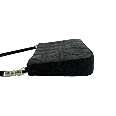 Pre-owned Dior Christian  Black Leather Shoulder Bag ()