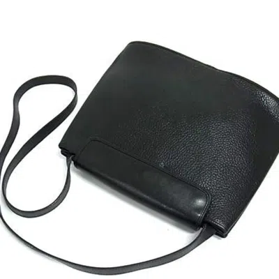Pre-owned Dior Christian  Black Leather Shoulder Bag ()