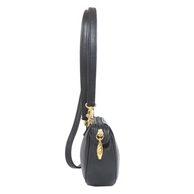 Pre-owned Dior Christian  Black Leather Shoulder Bag ()