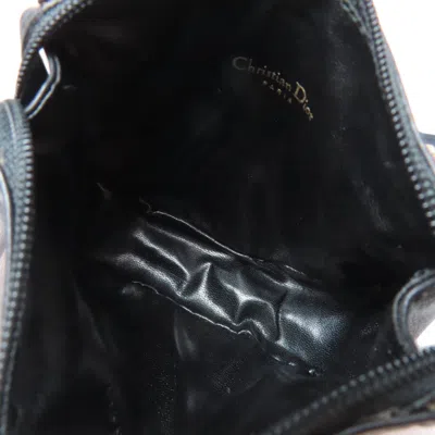 Pre-owned Dior Christian  Black Leather Shoulder Bag ()