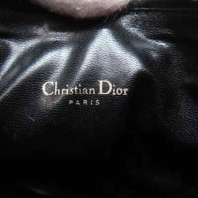 Pre-owned Dior Christian  Black Leather Shoulder Bag ()