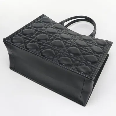 Pre-owned Dior Christian  Black Leather Tote Bag ()