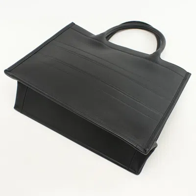 Pre-owned Dior Christian  Black Leather Tote Bag ()