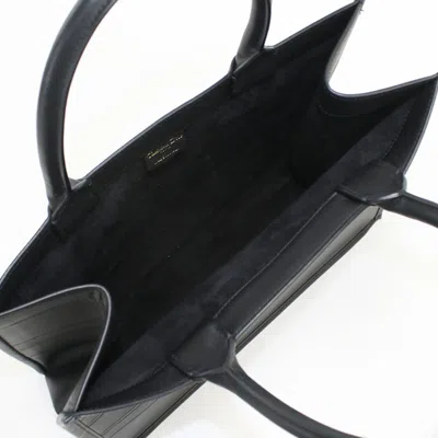 Pre-owned Dior Christian  Black Leather Tote Bag ()