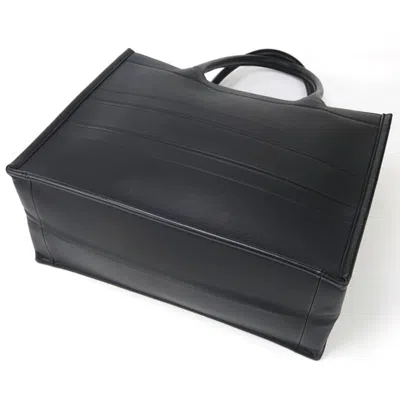 Pre-owned Dior Christian  Black Leather Tote Bag ()