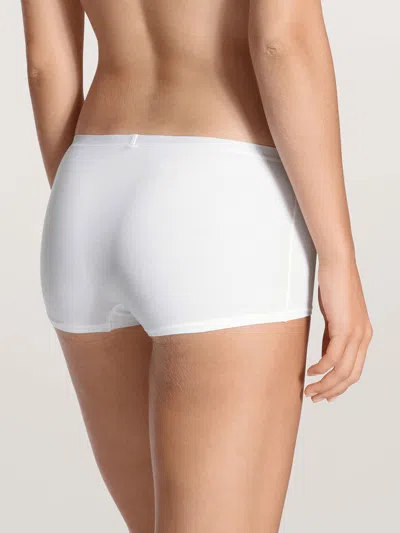Calida White Cotton Underpants
