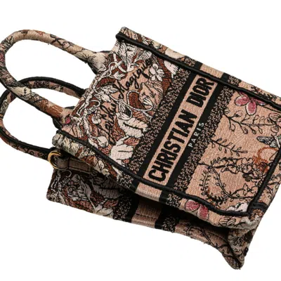 Pre-owned Dior Christian  Brown Canvas Shoulder Bag Tote Bag ()