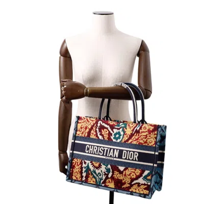 Pre-owned Dior Christian  Multi-color Canvas Tote Bag ()