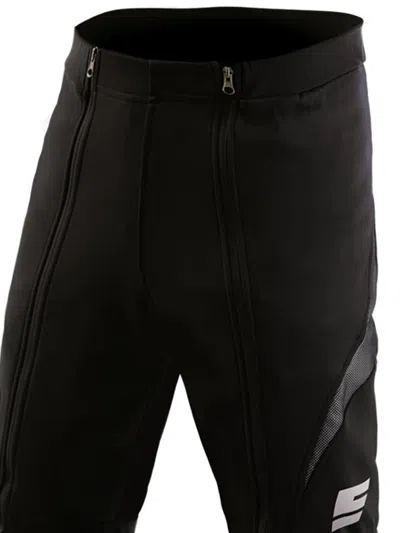 Energia Pura Black Polyester Shorts In Black