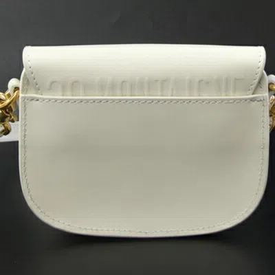 Pre-owned Dior Christian  Off-white Pochette Shoulder Bag ()
