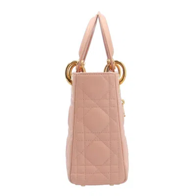 Pre-owned Dior Christian  Pink Leather Shoulder Bag ()