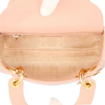 Pre-owned Dior Christian  Pink Leather Shoulder Bag ()