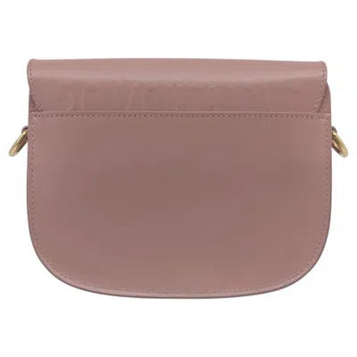 Pre-owned Dior Christian  Pink Leather Shoulder Bag ()