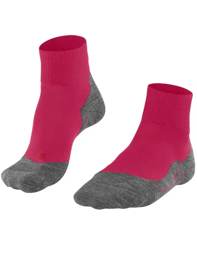 Falke Tk5 Wander Womens Short Socks In Pink