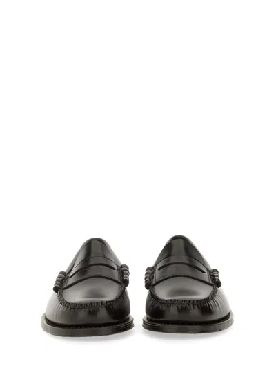 G.h. Bass & Co. Moccasin Weejuns Larson Penny In Black