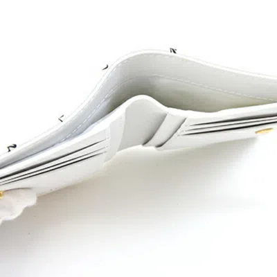 Pre-owned Dior Christian  White Leather Wallet (bi-fold) ()