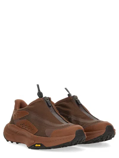 Hoka One One Project Transport Sneaker In Brown