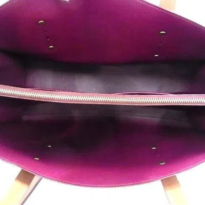 Pre-owned Coach Beige Brown Pvc Leather Handbag Shoulder Bag Tote Bag () In Multi