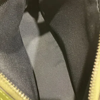 Pre-owned Coach Beige Green Pvc Handbag Shoulder Bag () In Multi