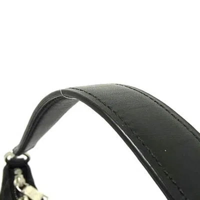 Pre-owned Coach Black Canvas Leather Handbag Shoulder Bag ()