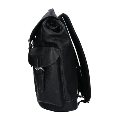 Pre-owned Coach Black Leather Backpack ()