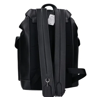 Pre-owned Coach Black Leather Backpack ()