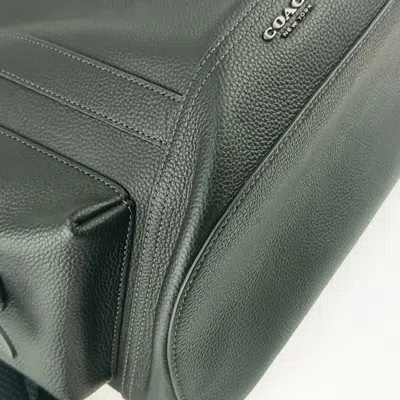 Pre-owned Coach Black Leather Backpack ()