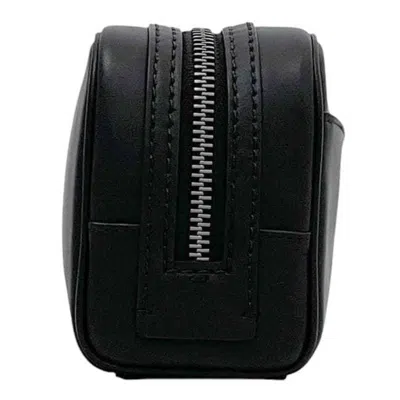 Pre-owned Coach Black Leather Clutch Bag Pouch ()