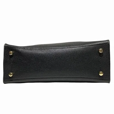 Pre-owned Coach Black Leather Handbag Shoulder Bag ()