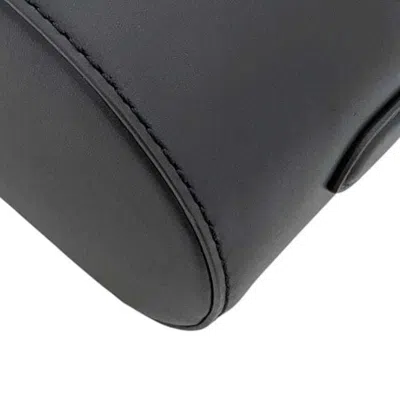 Pre-owned Coach Black Leather Rhinestone Handbag Vanity Bag ()