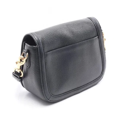 Pre-owned Coach Black Leather Shoulder Bag ()