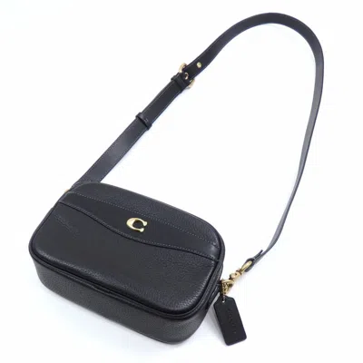 Pre-owned Coach Black Leather Shoulder Bag ()