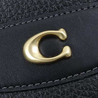 Pre-owned Coach Black Leather Shoulder Bag ()