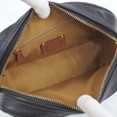 Pre-owned Coach Black Leather Shoulder Bag ()