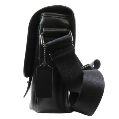 Pre-owned Coach Black Leather Shoulder Bag ()