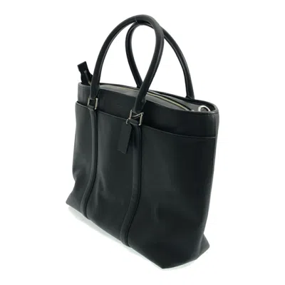 Pre-owned Coach Black Leather Shoulder Bag Tote Bag ()