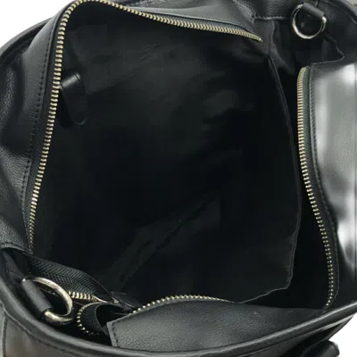 Pre-owned Coach Black Leather Shoulder Bag Tote Bag ()