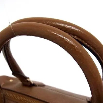 Pre-owned Coach Brown Leather Handbag Shoulder Bag ()