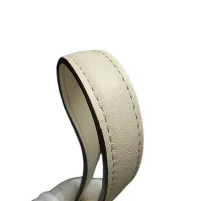 Pre-owned Coach Ivory Leather Shoulder Bag Sling Bag () In White