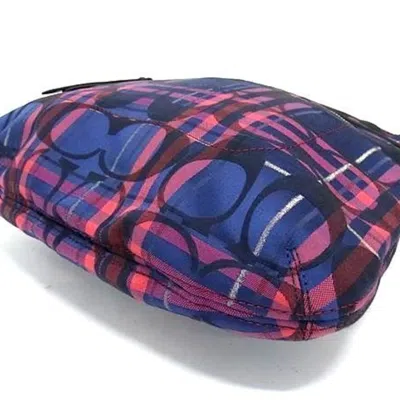 Pre-owned Coach Multi-color Canvas Handbag Shoulder Bag Tote Bag ()