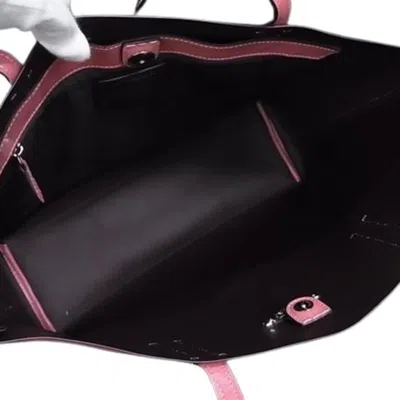 Pre-owned Coach Pink Leather Tote Bag ()