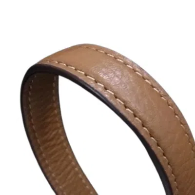 Pre-owned Coach Signature Khaki Pvc Leather Shoulder Bag () In Brown