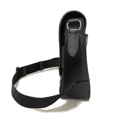 Pre-owned Coach Signature Navy Jacquard Shoulder Bag () In Blue