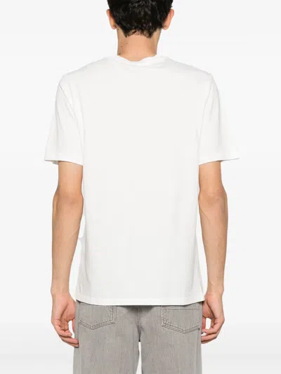 Autry Cotton Crew-neck T-shirt In White