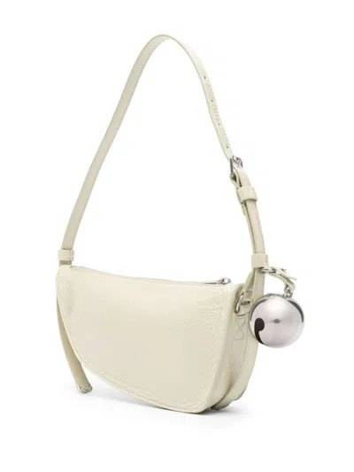 Burberry Shield Sling Bags In Neutral