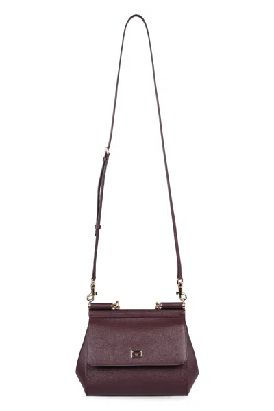 Dolce & Gabbana Sicily Tote Bag In Purple